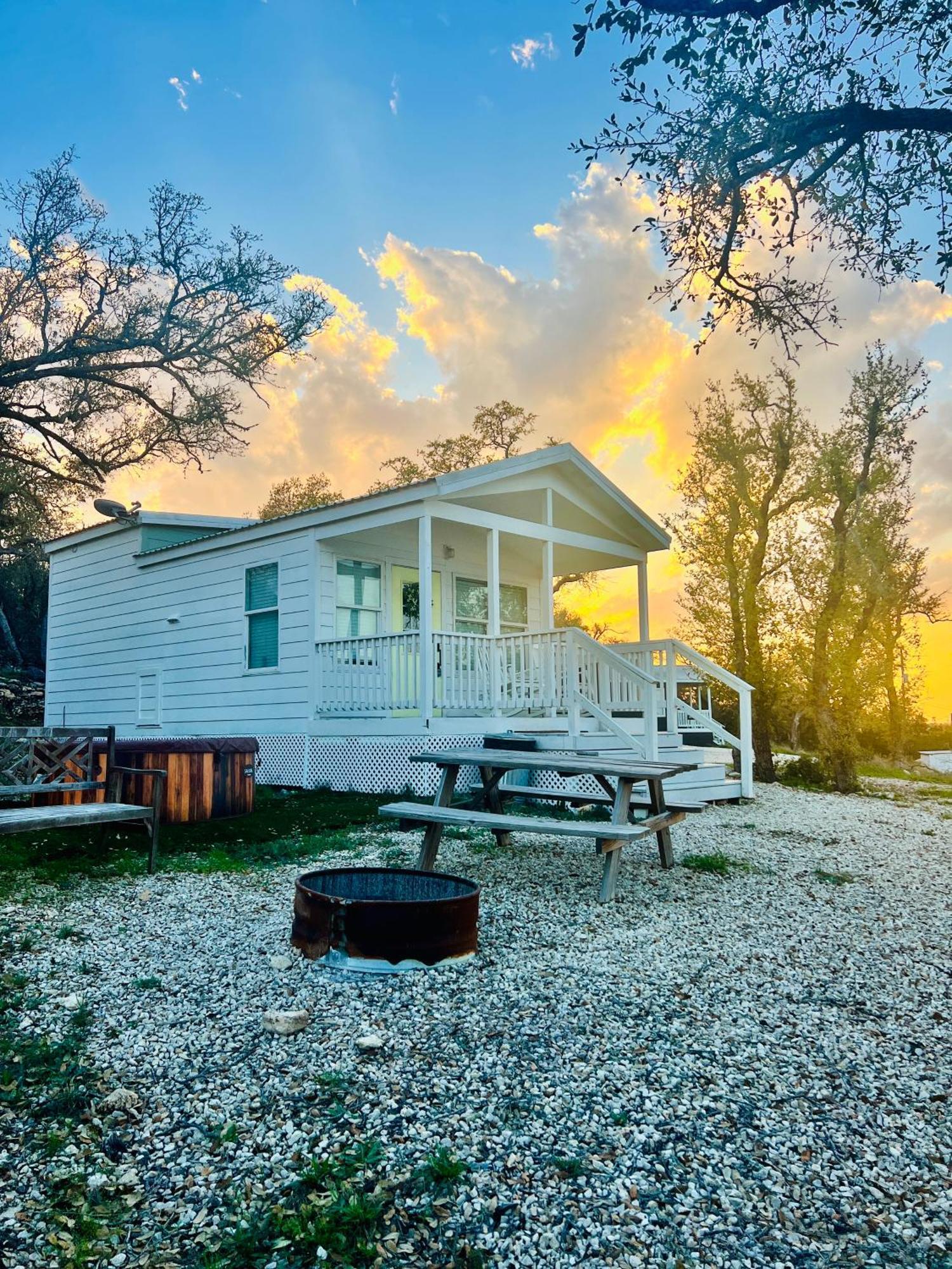 The Perch- Texas Tiny Haus With Amazing Views Villa Spring Branch Eksteriør bilde